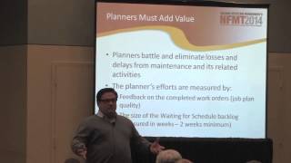 Clarifying a Maintenance Planners Role  NFMT Conference Session [upl. by Brocklin]