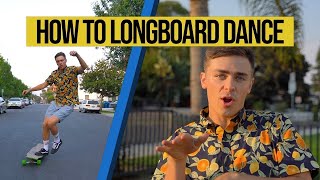 3 Beginner Steps to Learn How to Longboard Dance [upl. by Eceirehs998]