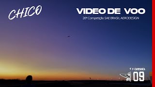 Vídeo de voo  Equipe FCarranca 09 SAE Brasil Aerodesign 2024  Classe Regular  Aeronave Chico [upl. by Rebbecca]