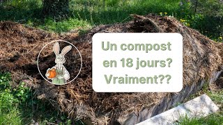 Compost en 18 jours Vraiment [upl. by Dnalyk419]