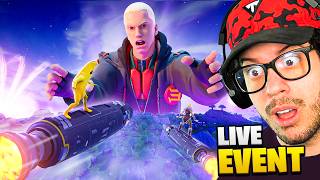 FORTNITE CHAPTER 5 BIG BANG EVENT Eminem LEGO Racing [upl. by Navar]