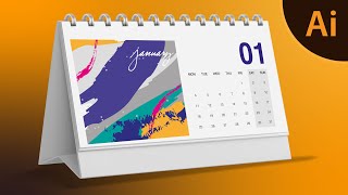 How to create a calendar in Adobe Illustrator [upl. by Meldon]