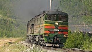 quotБАМ2007quot Часть 3  quotBAM2007quot Part 3 Railway travel RZD Taksimo Kodar [upl. by Eizzil]