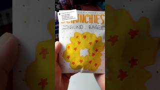 Scrunchie ✨💛🌟 Blind Bag Paper ✨ scrunchies blindbag opening paperdiy [upl. by Nylanna]