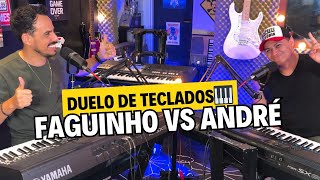 DUELO DE TECLADOS  FAGUINHO VS ANDRÉ [upl. by Nnaeirual694]