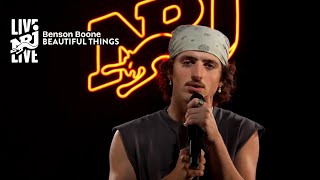 Benson Boone  Beautiful Things  NRJ Live [upl. by Valeda743]