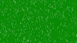 Rain with lightning effects Green Screen and Luma key [upl. by Cordey]