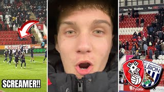 BAGGIES BOING BY MILLERS  Rotherham 02 West Brom [upl. by Arad]