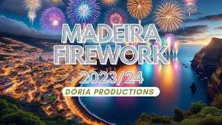 Spectacular New Years Eve Fireworks 20232024 in Madeira Portugal [upl. by Nylknarf]