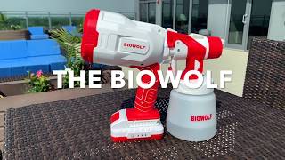 The BIOWOLF Disinfectant Spray Gun [upl. by Tekcirk]