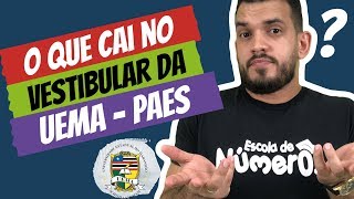 O que MAIS CAI no vestibular da UEMA  PAES 2020  MATEMÁTICA SEGUNDA ETAPA [upl. by Gariepy]