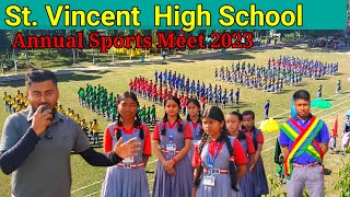 ST Vincent High School Jagun  Annual Sports Meet  St Vincent school [upl. by Letty]