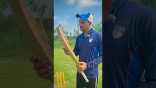 Expensive Bat vs Cheap Bat🤔trendingshortsviral shortscricket shortscricketcricketwithvishalsg [upl. by Enellek]