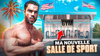 Ma nouvelle Salle de Musculation aux US est incroyable  15mois 😱 [upl. by Antonius803]