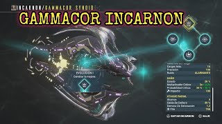 warframe gammacor synoid incarnon build [upl. by Mochun]