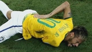 Brazil striker Neymar out of World Cup after back injury [upl. by Atkins]