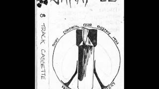 Shrapnel  They Control Our Destiny Tape 1983 [upl. by Ynaffets]