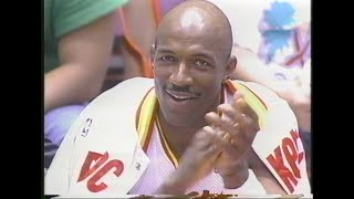 Clyde Drexler EMBARRASSING the Suns  May 13th 1995 R2G3 [upl. by Ynej]