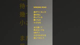 WINDING ROAD歌ってみた🎤 [upl. by Savanna460]