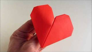 Origami Beating Heart In Action [upl. by Zeuqram892]