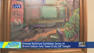 Wheres Marty Appreciating art at the Bromo Seltzer Arts Tower [upl. by Pump]