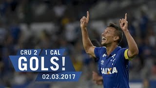 02032017  Campeonato Mineiro  5ª Rodada  Cruzeiro 2 x 1 Caldense [upl. by Kayla]