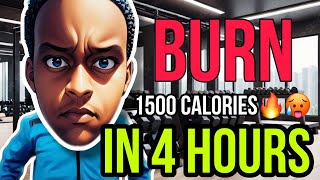 Burn 1500 Calories 🔥🥵In 4 Hours  Mohitfitnessseries01 [upl. by Alvinia]