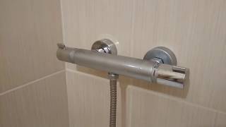 Тест термостата для душа Hansgrohe Ecostat Comfort 13116000 термостатический смеситель кран [upl. by Susumu]