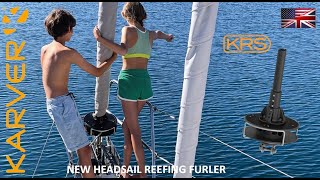 KRS  The new headsail reefing furler by Karver [upl. by Anola]