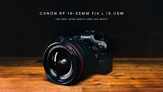 Canon RF 1435mm f4 L  UltraWide Angle for Landscapes Architecture and more [upl. by Aylmar266]