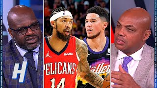 Inside the NBA reacts to Pelicans vs Suns Game 1 Highlights  2022 NBA Playoffs [upl. by Lidah]