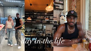 Day in the Life London shopping at Bicester and eating in Borough market [upl. by Anilejna]