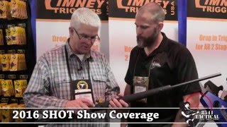 SHOT Show 2016  Timney Triggers Remington 2Stage Calvin Elite [upl. by Terpstra]