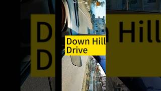 Downhill driving cardrivingtips drivinglessons cardriving cardriv cardrivinglessons [upl. by Notlit]