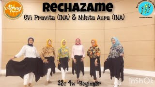 RecHaZaMeLine DanceChoreo Evi Pravita INA amp Nikita Aura INADemo by ABRAGULD Bandung City [upl. by Ninon]