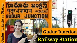 Gudur Junction railway station GDR  Trains Timetable Station Code Facilities Parking ATM [upl. by Etnad]