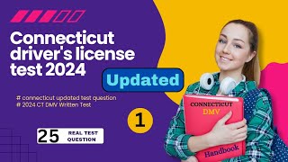 Permit Test Study Guide 2024 Connecticut  CT DMV Written Test 2024  usa CT [upl. by Elfrida]