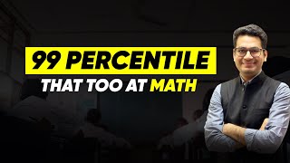 🔥 99 Percentile in Math at JEE Main 2024 [upl. by Fulviah]