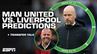 Manchester United vs Liverpool PREDICTIONS  Transfer Deadline Review 👀  ESPN FC [upl. by Ispep191]