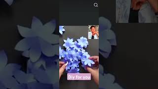 Diy flower Wall hanging diy craft walldecor viralshorts [upl. by Leckie]