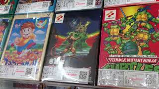 RAW Japanese Retro Games Mandarake Fukuoka Tenjin [upl. by Aerdma]