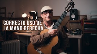 CORRECTA POSICIÓN de la MANO DERECHA EN LA GUITARRA [upl. by Aisek]