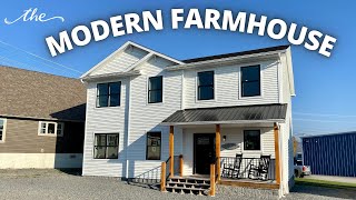 The ULTIMATE farmhouse 2 story modular home thatll BLOW you AWAY Prefab House Tour [upl. by Liponis]