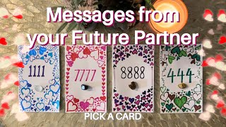 ❤️Messages from your Future Partner💖Channeled letter🩷PICK A CARD [upl. by Helli]