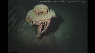 Unseen footage revealed of 1986 titanic dive [upl. by Aral246]