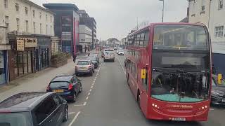 West Midlands Bus 79 from West Bromwich to Wolverhampton [upl. by Oiruam]