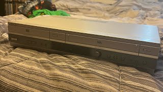 Demonstration Video on my new Sony DVDVCR combo SLVD560P [upl. by Acino]