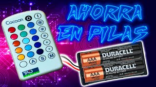 👌AHORRA EN PILAS🔋como cambiar pilas BOTON por NORMALES [upl. by Mercola]