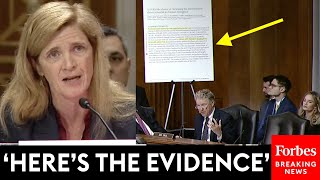 JUST IN Rand Paul Brings The Receipts To Grill Samantha Power About GainOfFunction Research [upl. by Ahsikyt565]