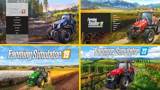 Fs15 vs Fs17 vs Fs19 vs Fs22  PC Game Comparison  Timelapse [upl. by Marlyn]